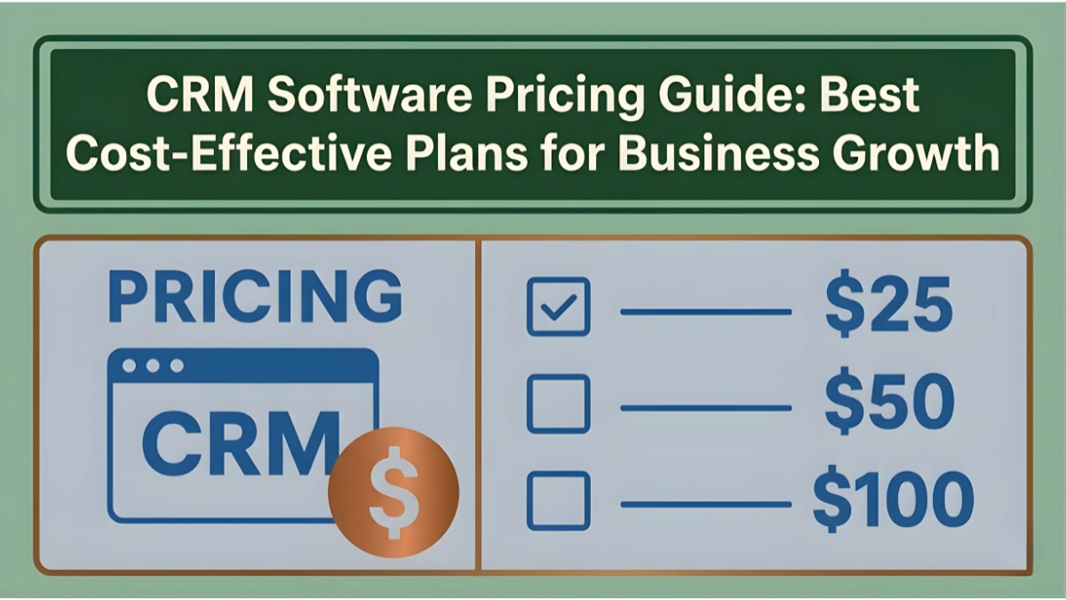 CRM Software Pricing