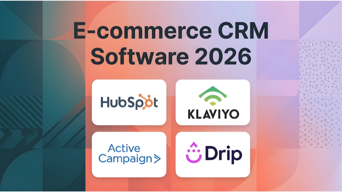 E-commerce CRM Software
